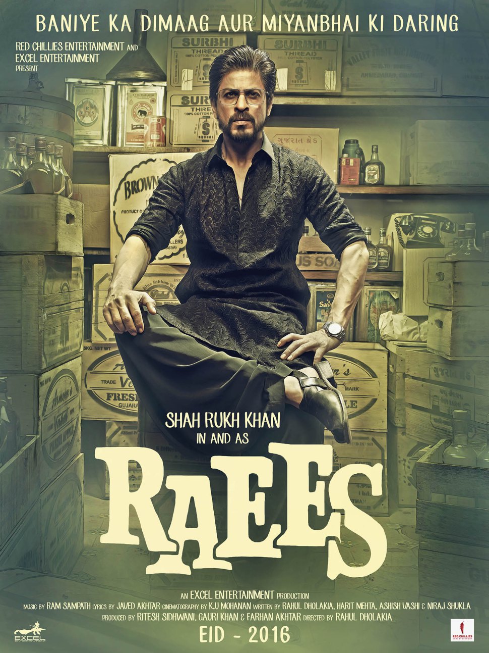 Raees is inspired by Nayagan