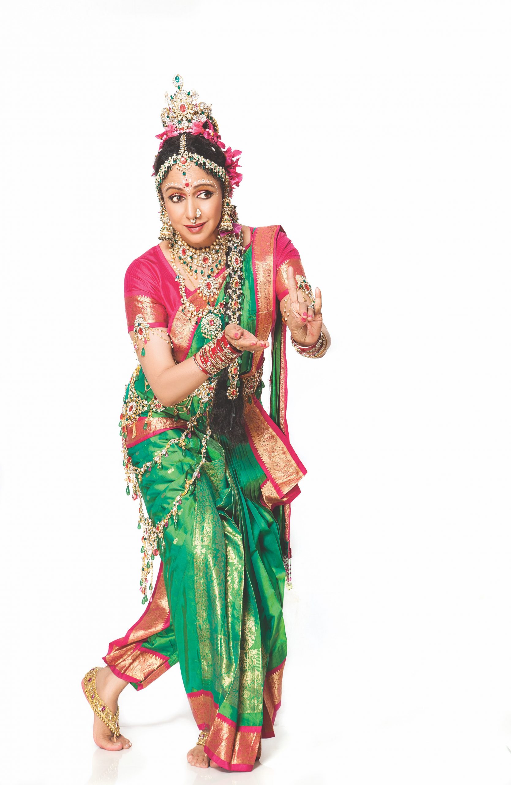 Hema Malini as Radha - Day 2053 - Bhawana Somaaya